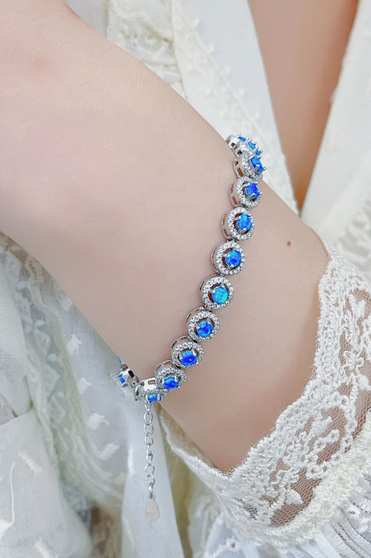 My Own Way Opal Bracelet-Bracelet-[Adult]-[Female]-Sky Blue-One Size-2022 Online Blue Zone Planet