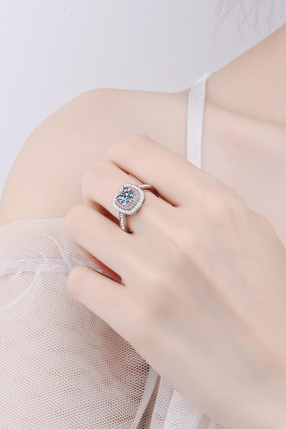 Need You Now Moissanite Ring BLUE ZONE PLANET