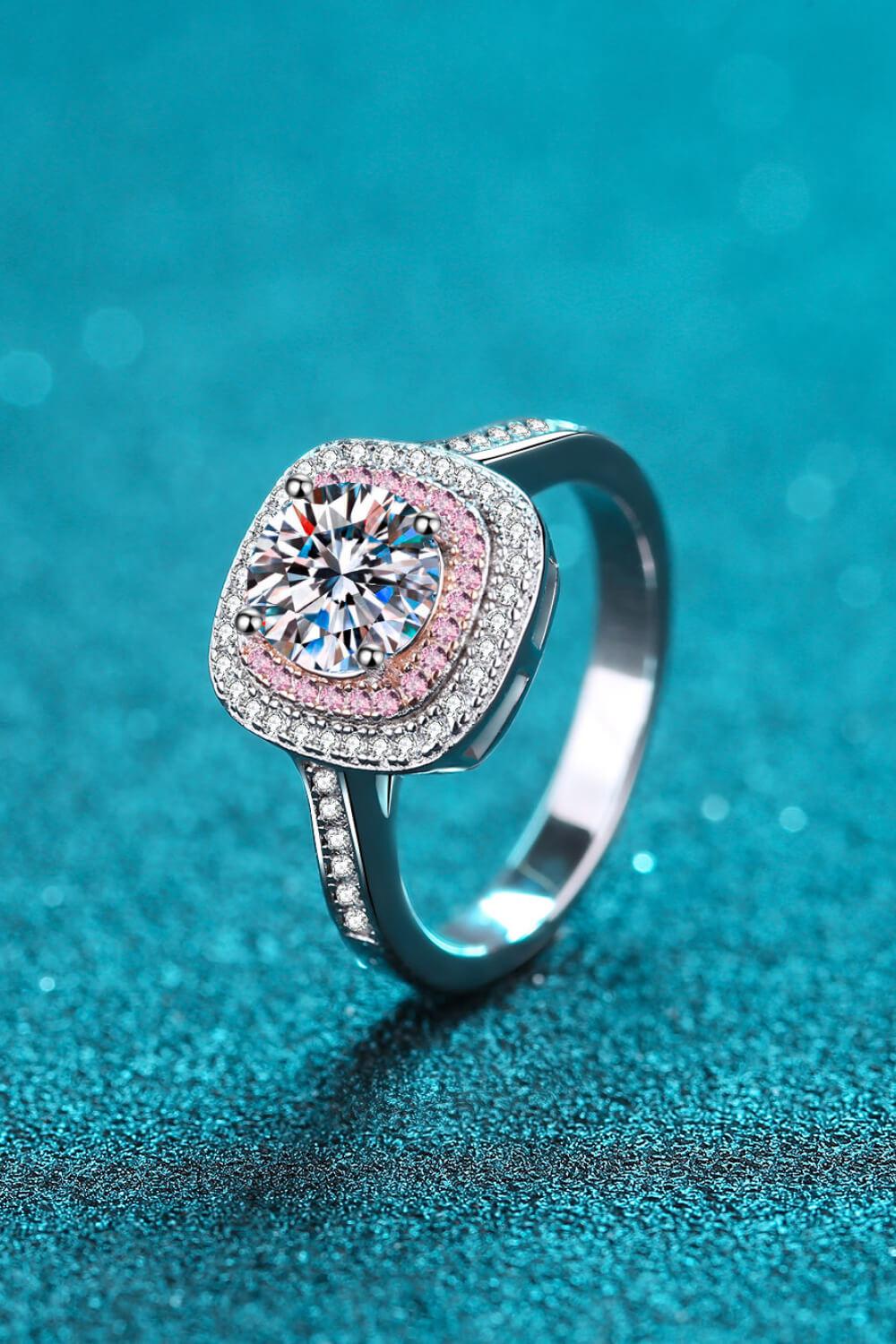 Need You Now Moissanite Ring BLUE ZONE PLANET