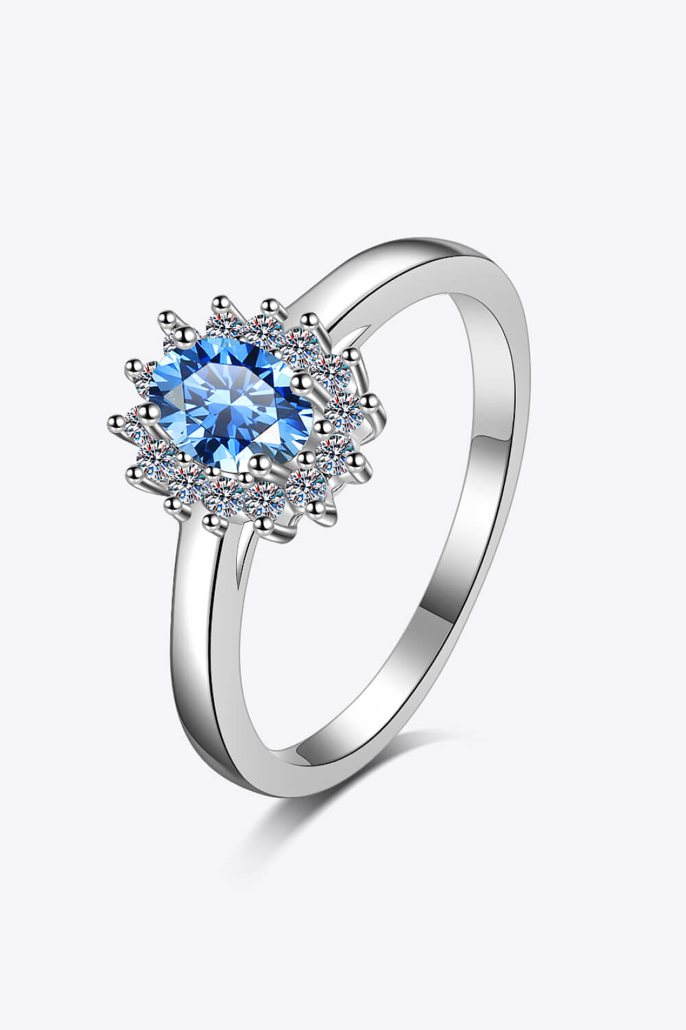 On My Own Moissanite Ring BLUE ZONE PLANET