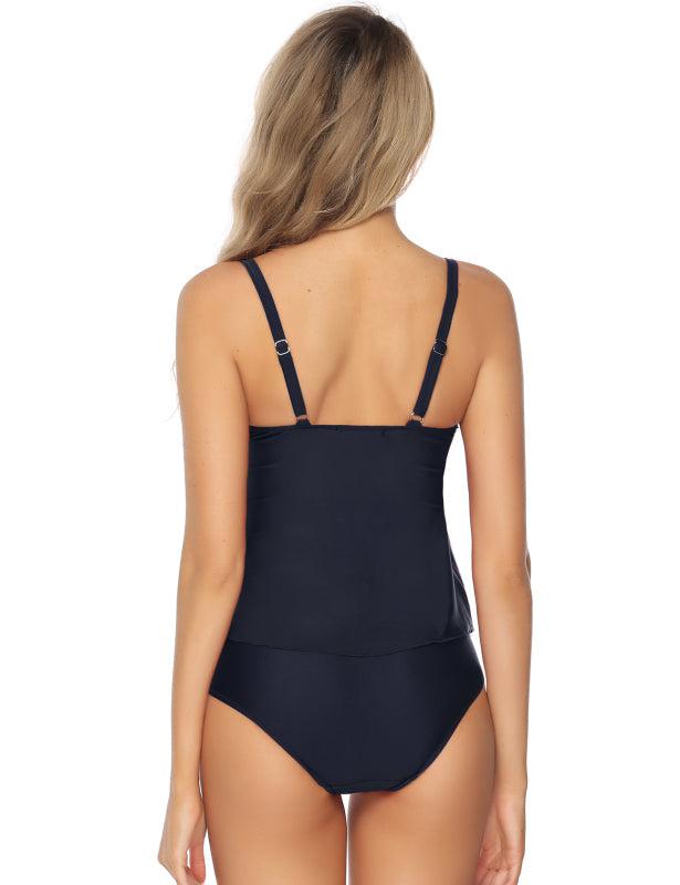 Plus Size Women's One-Piece Swimsuit-TOPS / DRESSES-[Adult]-[Female]-Blue Zone Planet