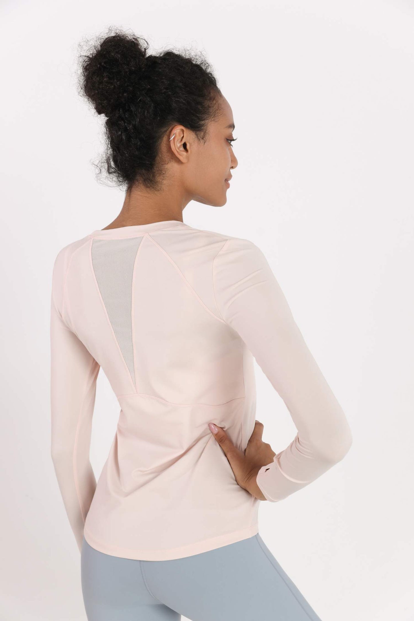 Quick-Dye Curved Hem Sports Top-TOPS / DRESSES-[Adult]-[Female]-2022 Online Blue Zone Planet