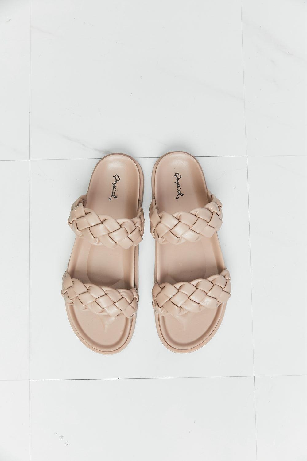 Qupid Braided Open Toe Slippers-TOPS / DRESSES-[Adult]-[Female]-2022 Online Blue Zone Planet