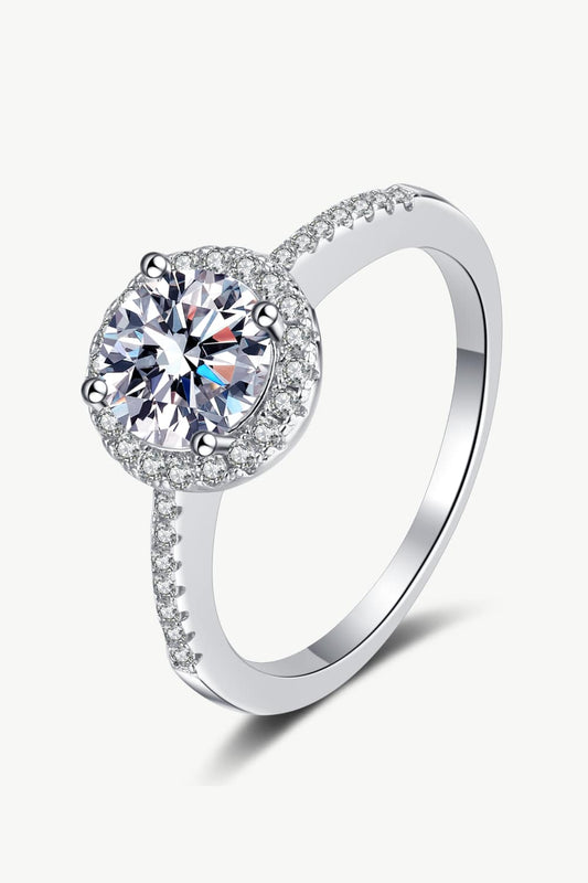 Ready To Flaunt Moissanite Ring BLUE ZONE PLANET