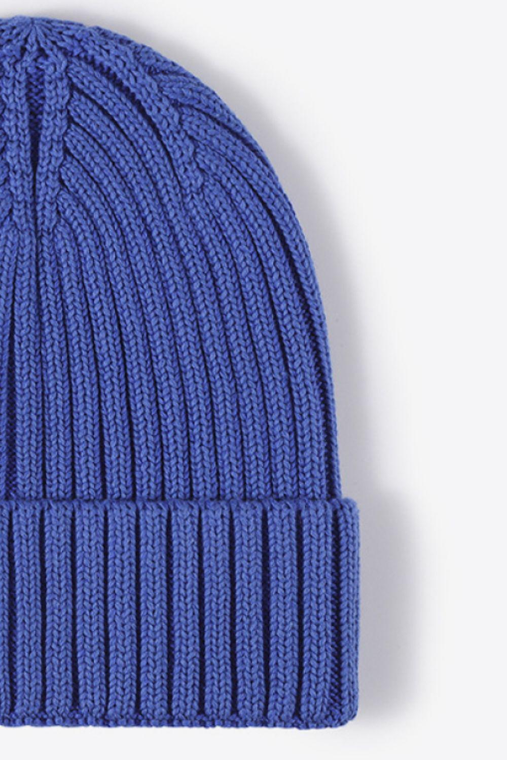 Soft and Comfortable Cuffed Beanie BLUE ZONE PLANET