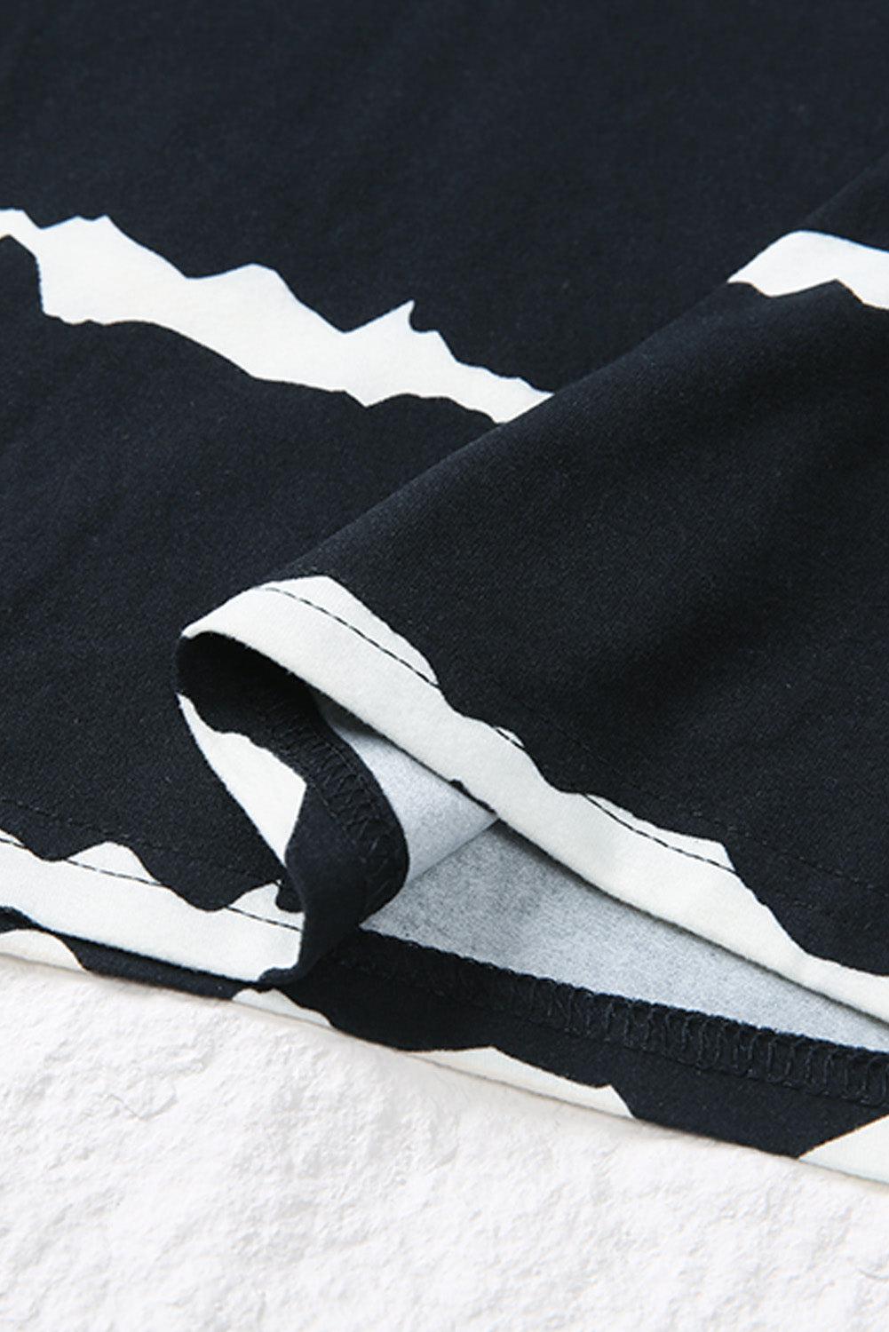 Striped Half-Button Drawstring Hoodie-Tops / Dresses-[Adult]-[Female]-2022 Online Blue Zone Planet