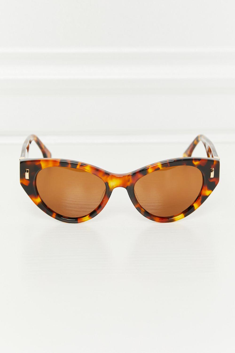 Tortoiseshell Acetate Frame Sunglasses BLUE ZONE PLANET