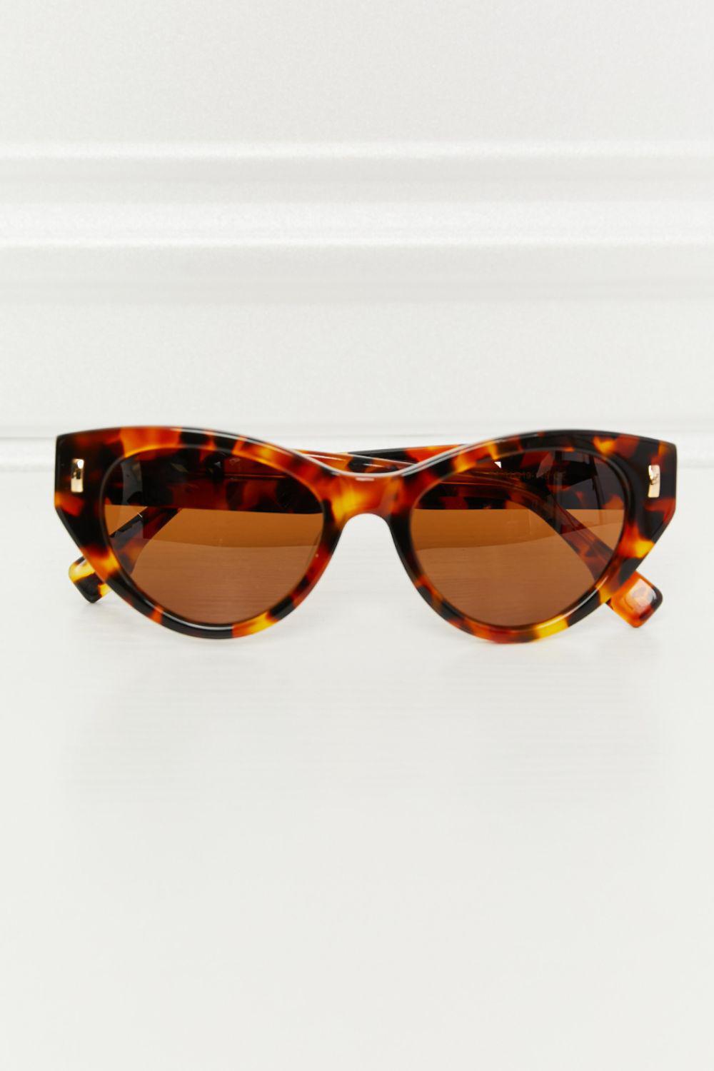 Tortoiseshell Acetate Frame Sunglasses BLUE ZONE PLANET