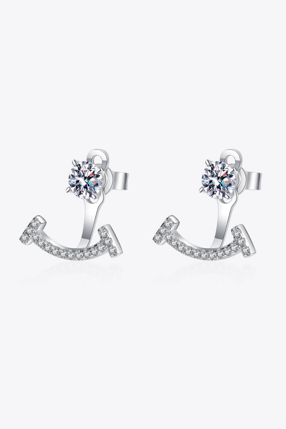 Two Ways To Wear Moissanite Earrings BLUE ZONE PLANET