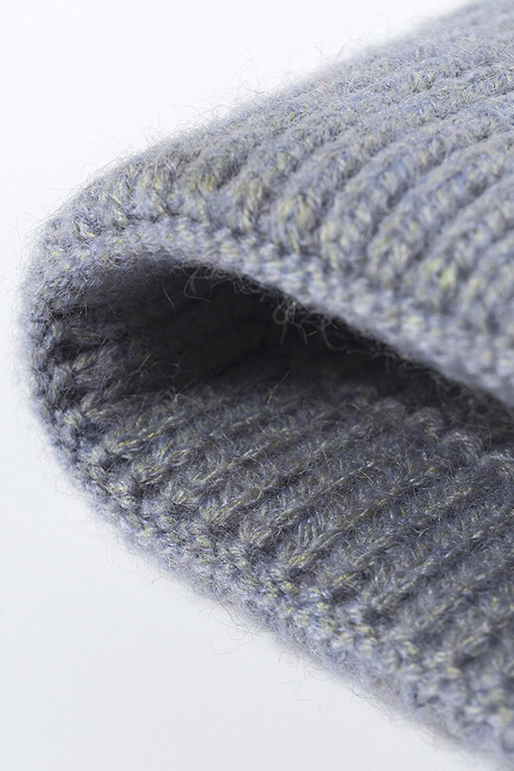 Warm In Chilly Days Knit Beanie BLUE ZONE PLANET