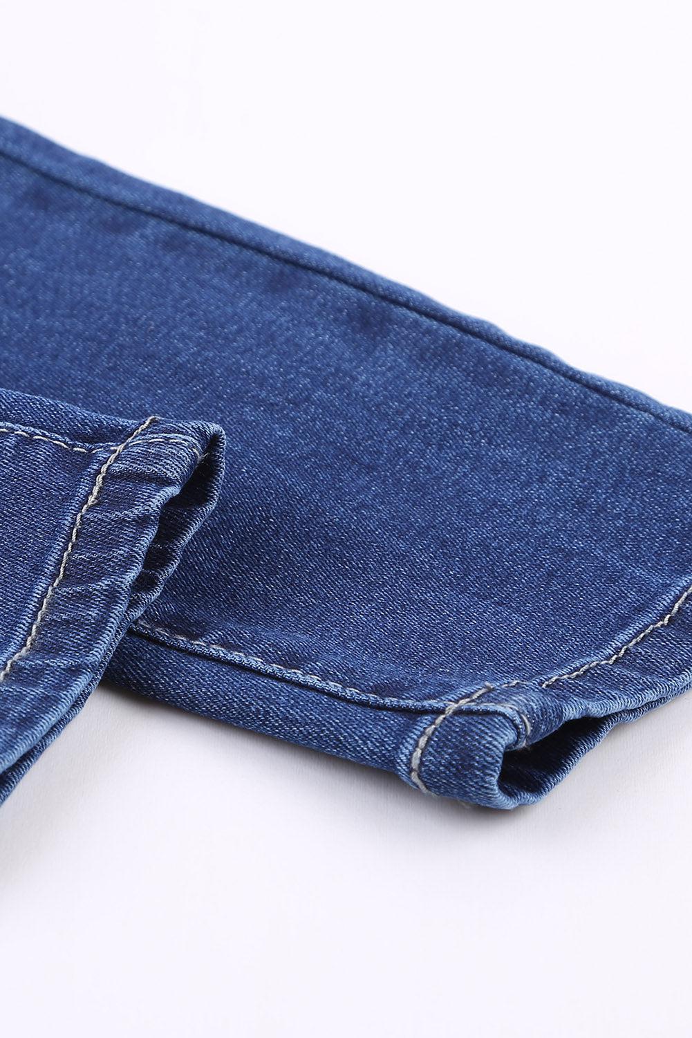 What You Want Button Fly Pocket Jeans-JEANS 0-16-[Adult]-[Female]-2022 Online Blue Zone Planet