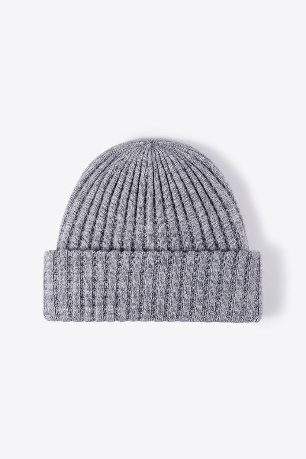 Wide Rib Beanie-[Adult]-[Female]-Gray-One Size-2022 Online Blue Zone Planet