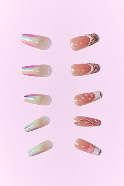 SO PINK BEAUTY Press On Nails 2 Packs Trendsi