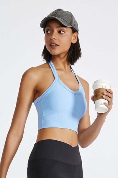 Halter Neck Active Cami BLUE ZONE PLANET