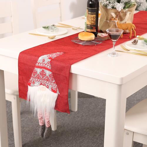 Christmas Element Table Runner BLUE ZONE PLANET