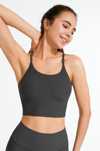 Spaghetti Strap Active Cami BLUE ZONE PLANET