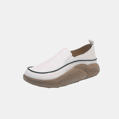Blue Zone Planet |  Chunky Slip On Shoes BLUE ZONE PLANET