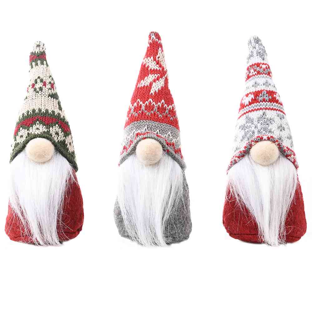 Assorted 2-Piece Faceless Gnomes BLUE ZONE PLANET