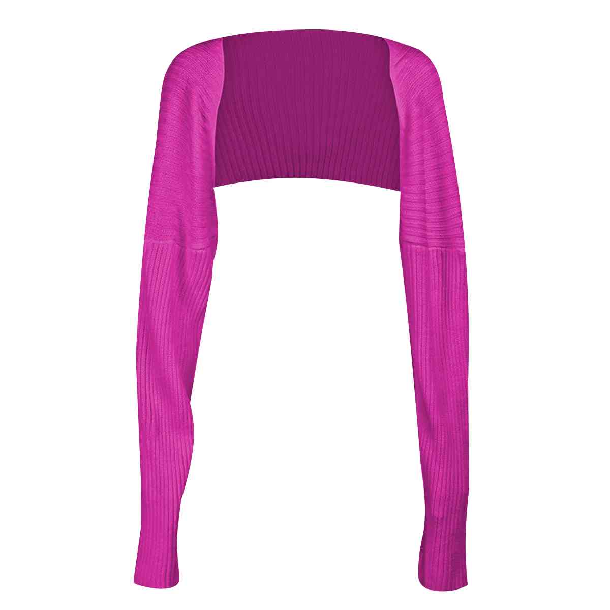 Long Sleeve Knit Bolero BLUE ZONE PLANET