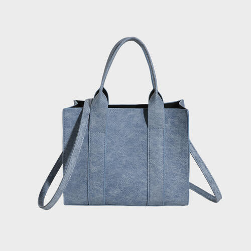 PU Leather Handbag BLUE ZONE PLANET