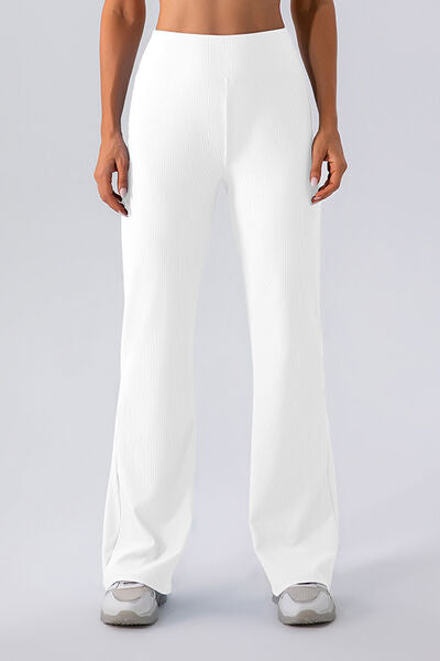 High Waist Straight Active Pants Trendsi