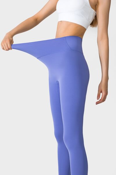 High Waist Active Pants-BOTTOM SIZES SMALL MEDIUM LARGE-[Adult]-[Female]-2022 Online Blue Zone Planet