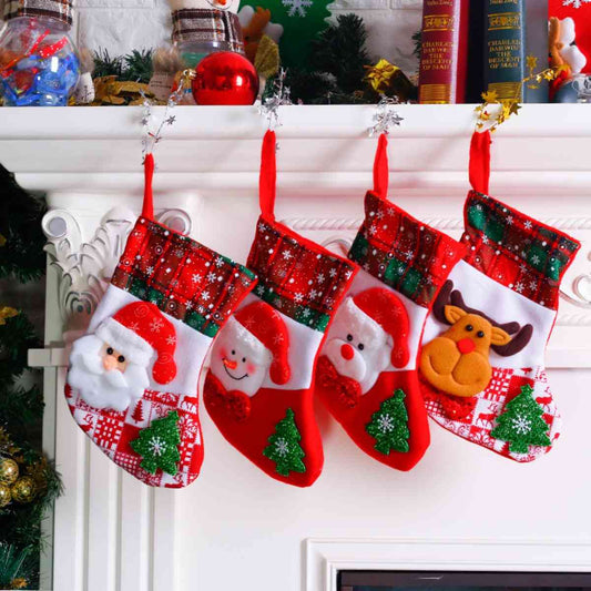 Christmas Stocking Hanging Widget BLUE ZONE PLANET