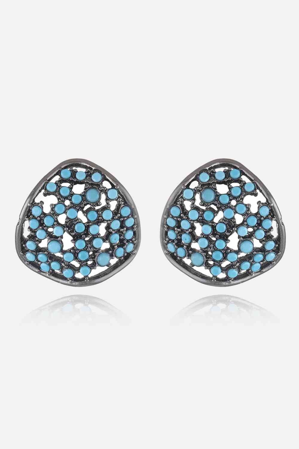 Turquoise Stud Earrings BLUE ZONE PLANET