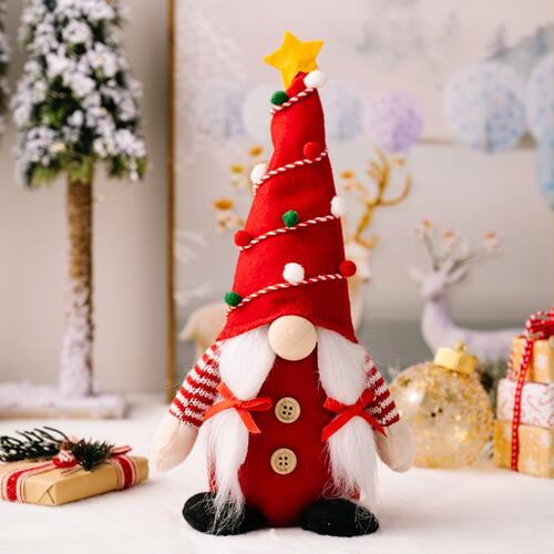 Christmas Pointed Hat Faceless Doll Ornament BLUE ZONE PLANET