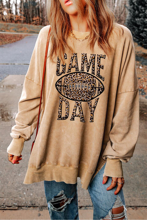 GAME DAY Graphic Sweatshirt BLUE ZONE PLANET