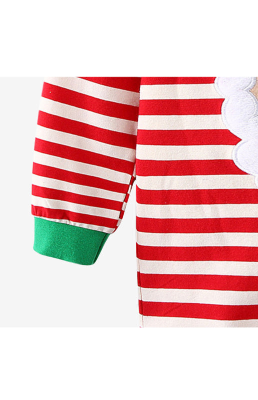 Children's Cotton Crew Neck Long Sleeve Trousers Print Christmas Suit-TOPS / DRESSES-[Adult]-[Female]-2022 Online Blue Zone Planet