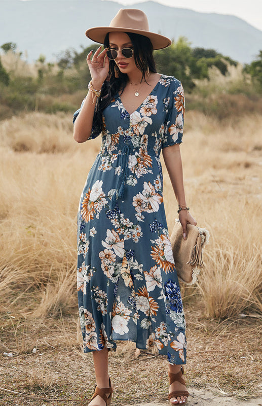 Slimming sundress on sale
