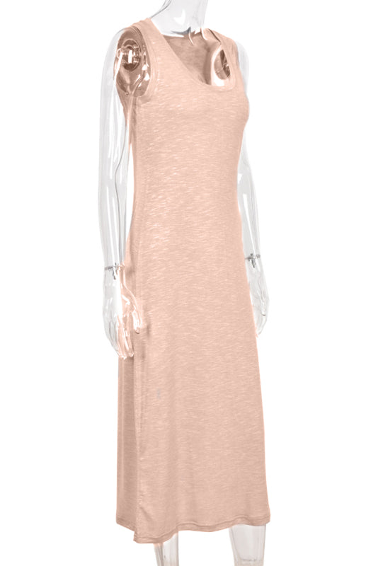 Women's Fashion Halter Halter Tank Dress kakaclo