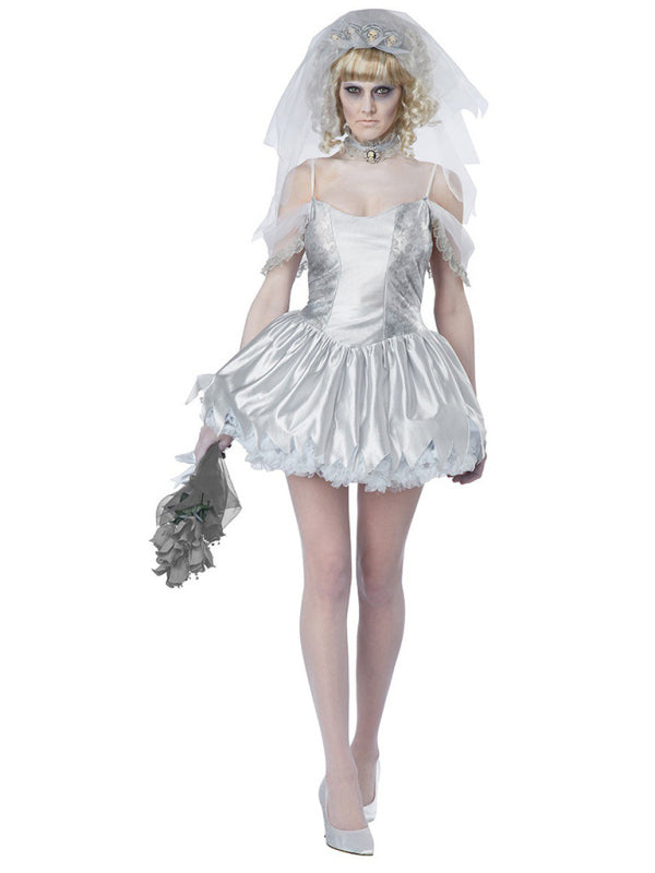 Blue Zone Planet |  Halloween Ladies Demon Vampire Bride Costume kakaclo