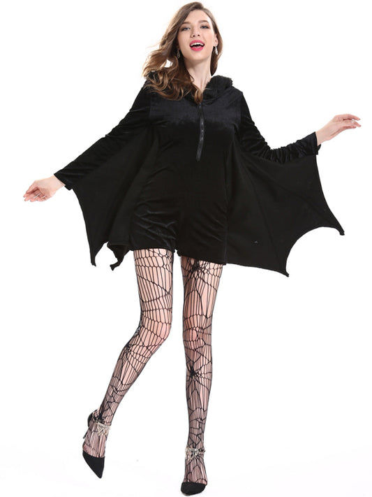 Blue Zone Planet |  women's Plus Size Halloween Bat Costume kakaclo