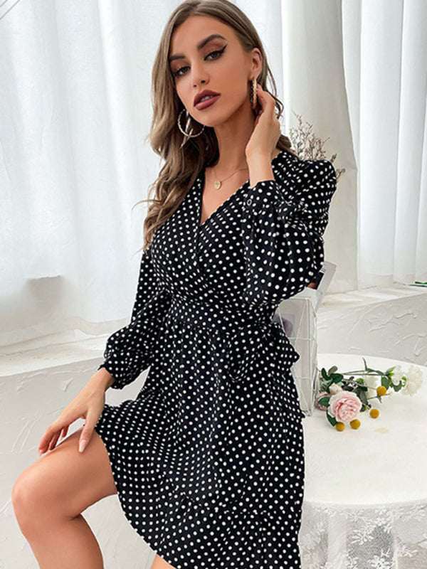 Evelyn's Stylish Long-Sleeve Essential Mini Dress BLUE ZONE PLANET
