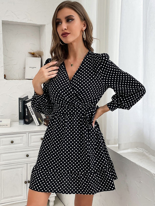 Evelyn's Stylish Long-Sleeve Essential Mini Dress BLUE ZONE PLANET
