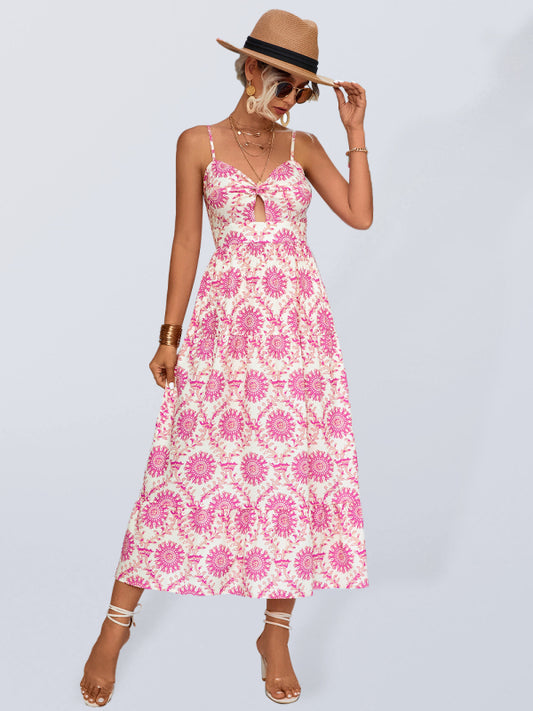 Blue Zone Planet |  Women's Floral Casual Resort Slip Dress kakaclo