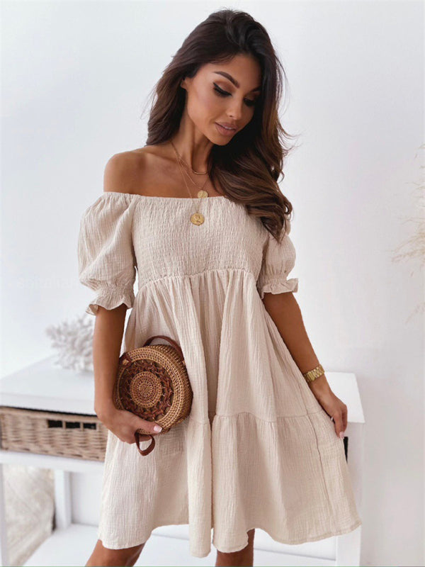 summer open back one shoulder long dress kakaclo