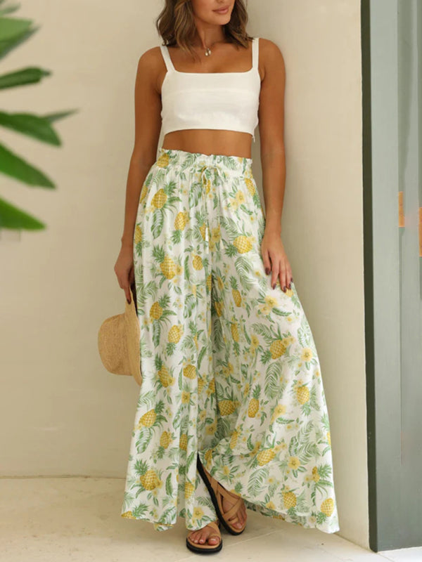Blue Zone Planet |  wide-leg explosive style loose trousers BLUE ZONE PLANET