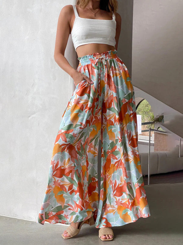 Blue Zone Planet |  wide-leg explosive style loose trousers BLUE ZONE PLANET