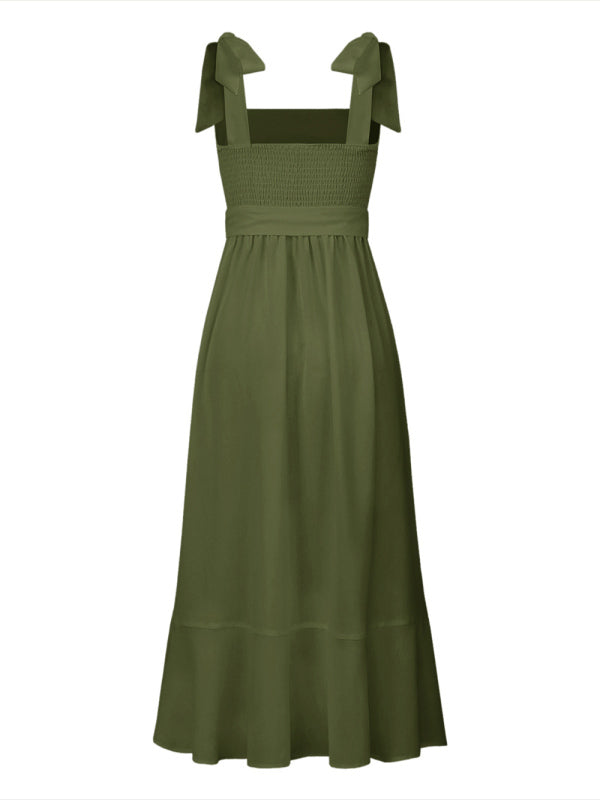 Elegant and Fashionable Commuter Slit French High-end Sense Dress kakaclo