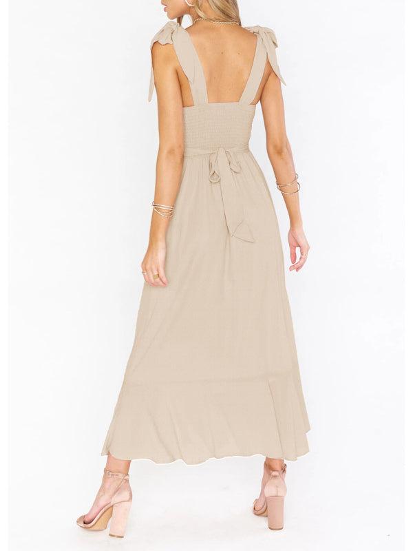 Elegant and Fashionable Commuter Slit French High-end Sense Dress kakaclo