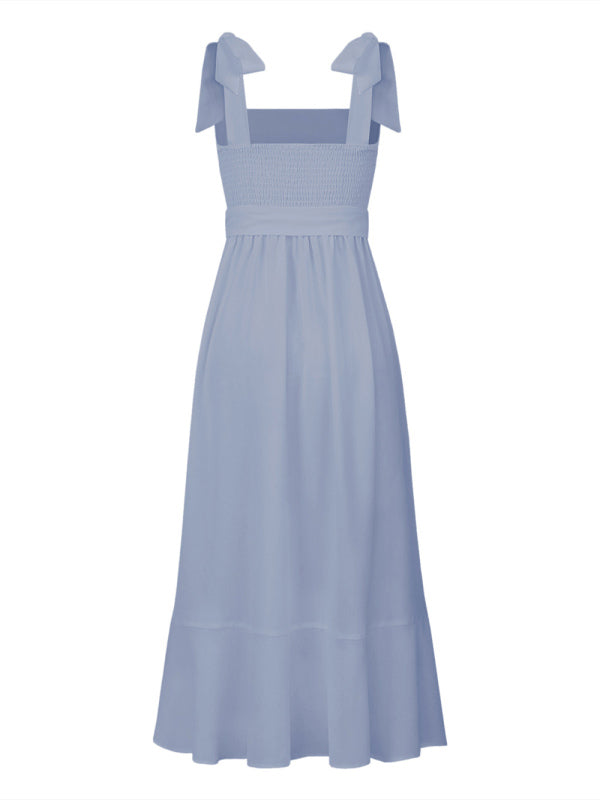 Elegant and Fashionable Commuter Slit French High-end Sense Dress kakaclo