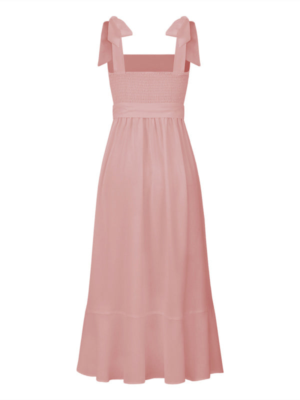 Elegant and Fashionable Commuter Slit French High-end Sense Dress kakaclo