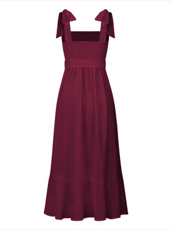 Elegant and Fashionable Commuter Slit French High-end Sense Dress kakaclo