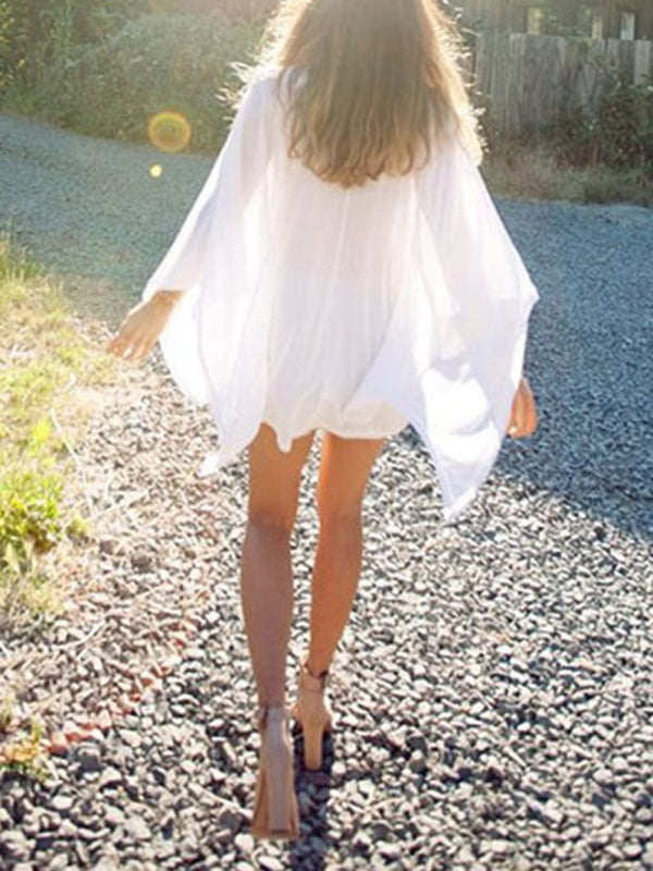 Sexy white beach dress discount