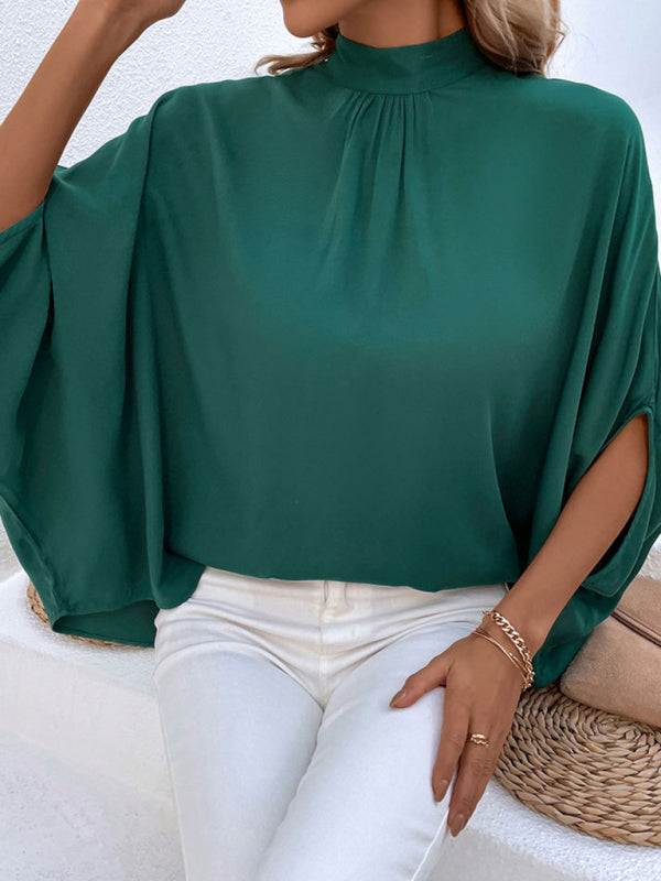 fashion solid color shirt kakaclo