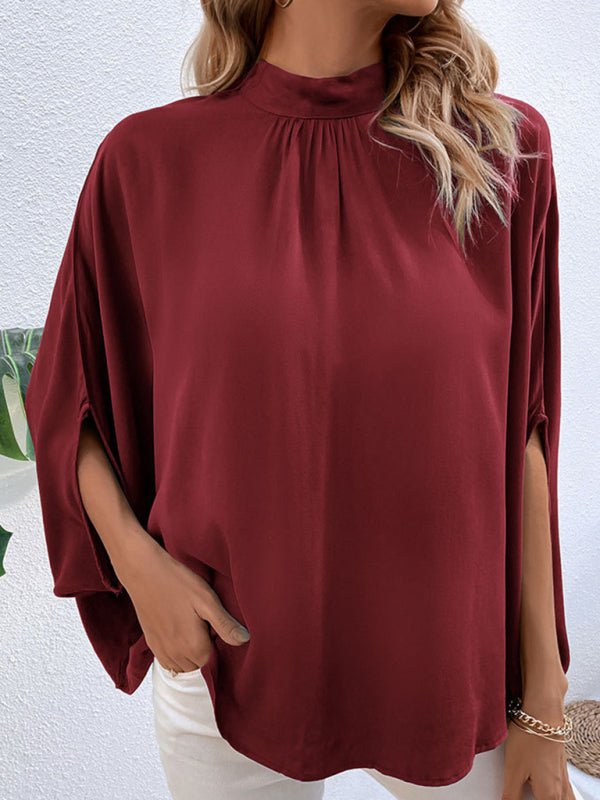 fashion solid color shirt kakaclo