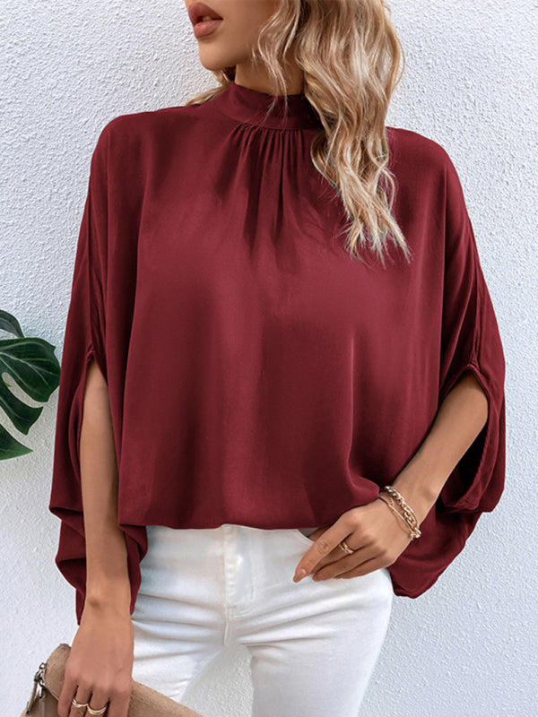 fashion solid color shirt kakaclo
